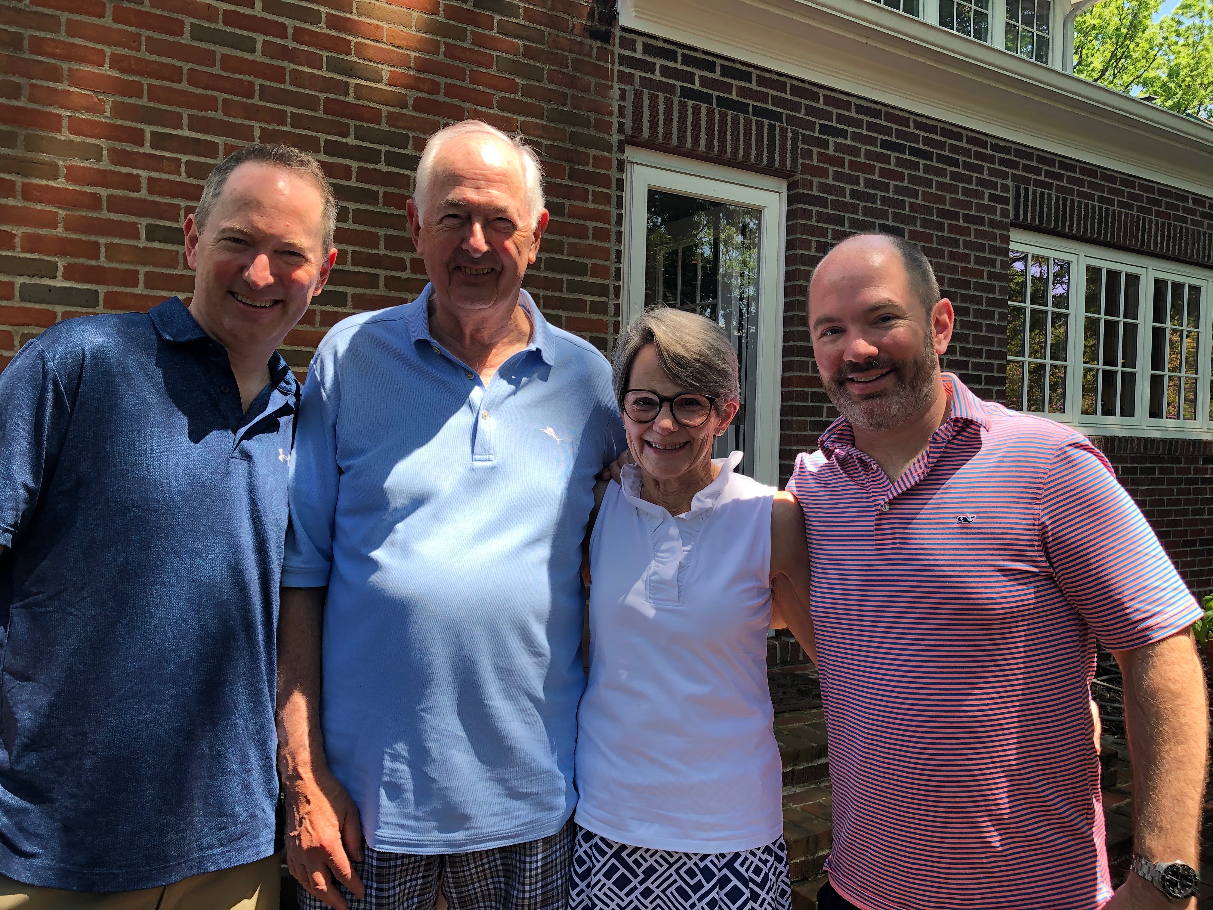 Dan, Mary Jo, Matt, Mike at Matt's for brunch.